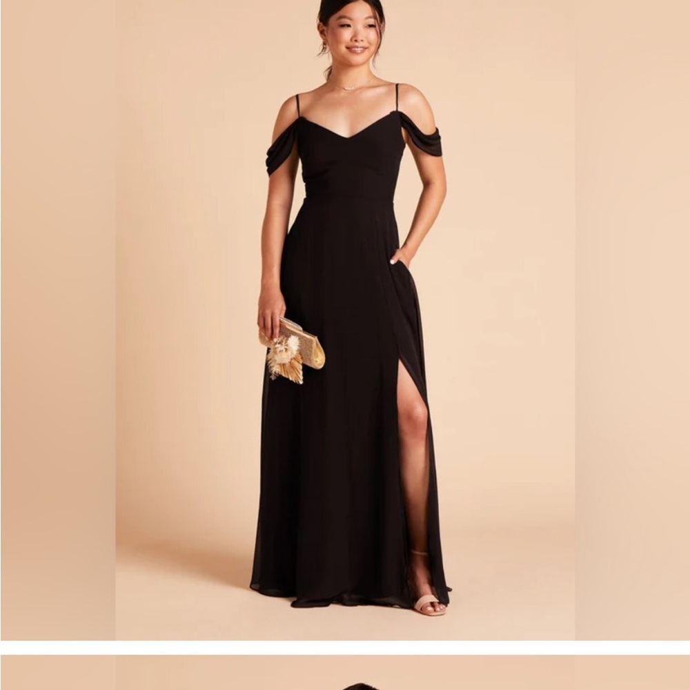 Birdy Grey Devin Convertible Dress in Black Chiffon